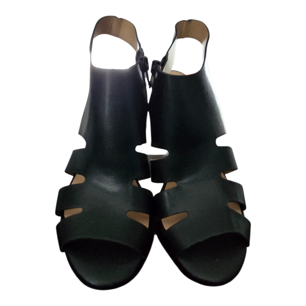 INC International Concepts Black Cutout Heels